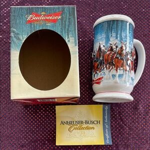 Budweiser Collector's Stein 2007 NIB